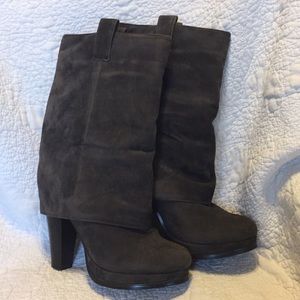 Charlotte Russe Grey Boots